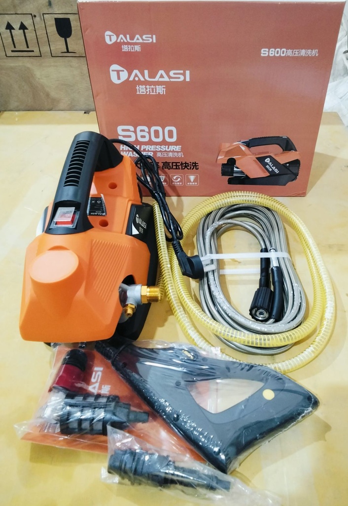 High Pressure Washer 220V/1100W, Brand: TALASI