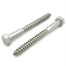 Screw - Coach, SS304, M10 X 100