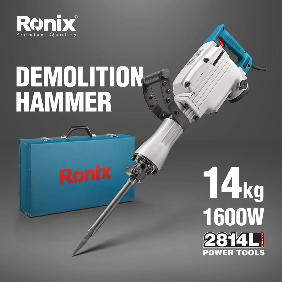 Ronix Demolition Hammer 1600W/220-240V Model:2814L
