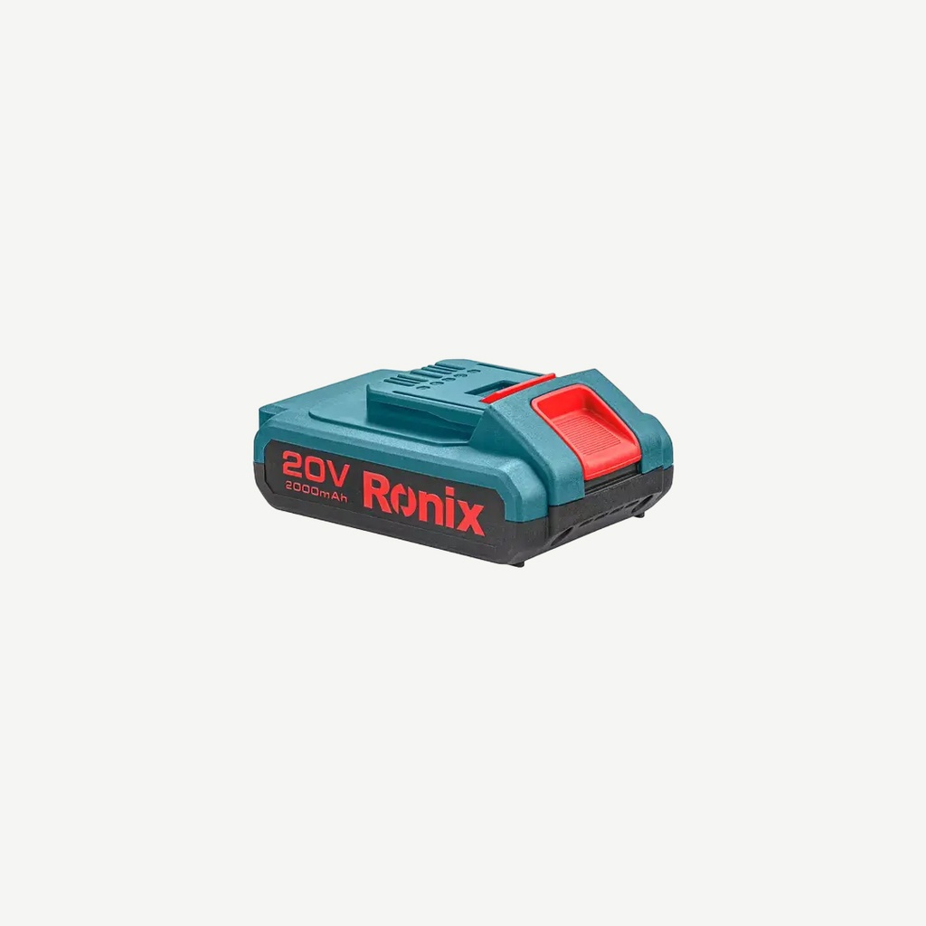 Battery Pack 20V 2.0Ah Model:8990, Brand: Ronix