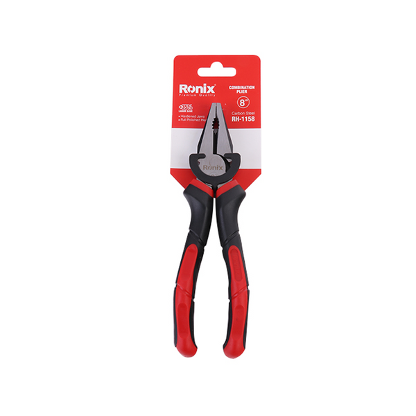 Ronix Combination Plier C. Steel 8'' Model: RH-1158