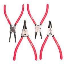 Ronix Circlip Pliers 7'' 4pcs Set Model: RH-1700