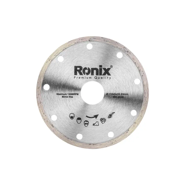 Ronix-Diamond Disc 4.5"(115*22.23MM) RH-3530, Wet  
