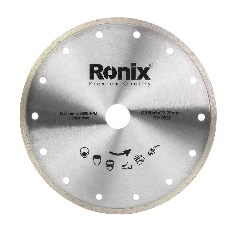 Ronix-Diamond Disc 7"(180*22.23MM) RH-3532, Wet 