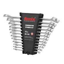Ronix Combination Spanner Set 12Pcs CRV Model: RH-2102