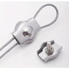 [19449] Wire Rope Clip - Single/Simplex, SS304, 3MM