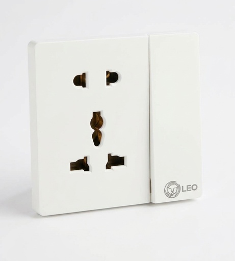 [19528] Universal Socket 2Pin+3pin D1050, 16A/250V