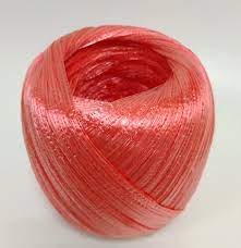 [19707] Rope - Plastic String (Singapore Waka) Red, 5kgs/Roll