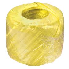 [19710] Rope - Plastic String (Singapore Waka) Yellow, 5kgs/Roll