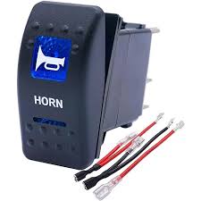 [19734] Switch Group 3P (ON)-OFF (Blue-Green Double Lamp Switch Laser Engraving Cover Pattern)