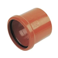 [21714] PVC U drain Socket 110mm