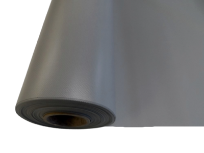 [40152] Tarpaulin/Canvas thick 0.4 x width 1.83mtrs  x 47M Grey