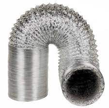 [40164] Aluminium Foil Tube 6" x 5Mtr