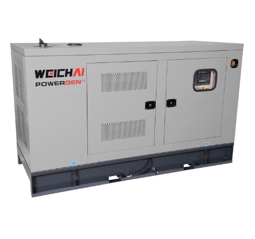 [40205] Weichai Generator Set - Diesel, Land Base Silent, 160KW/200kVA, WPG220L8 