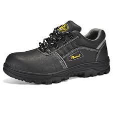[40220] Safetoe - Safety Shoes ,L-7163, Size 40,  Low Ankle Steel Toe Plate, S3 SRC- Normal Black 