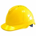 [40313] Safety Helmet - V-Type, W-002, Safeyear, HDPE Material, Yellow