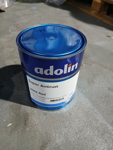 [40341] Adolin Super Anti-rust Red - Primer 3kg/1.96Ltr