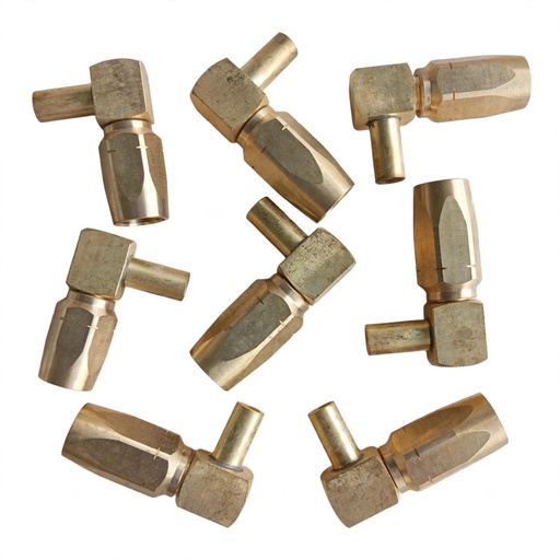 [40486] Angle Hose Connector 90Deg, Copper