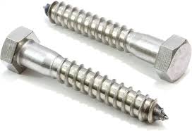 [40833] Screw - Coach, SS304, M8 x 3"