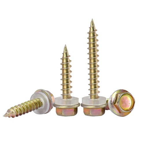 [41177] Screw - Self Tapping, Hex Flange Head, M5 x 60mm
