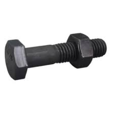 [41238] MS Hex Bolt - 26 X 100, Half Thread With Nut