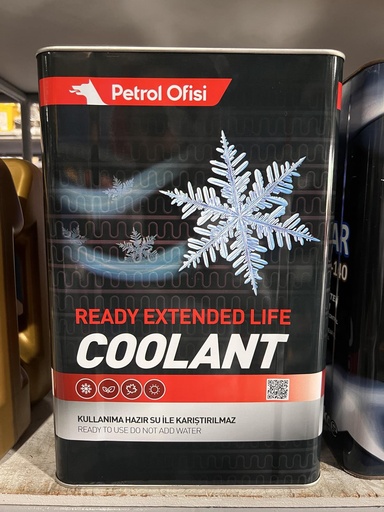 [41323] Petrol Ofisi Ready Extended Life Coolant 15-16kg  (Ready to Use)