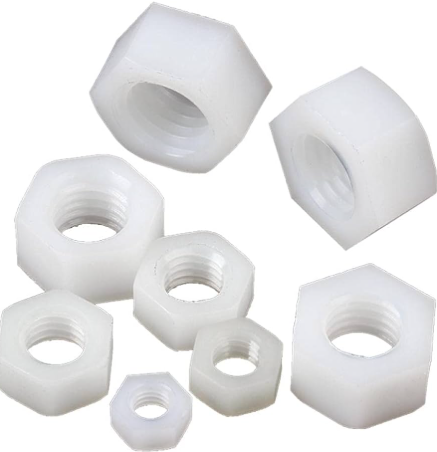 [41563] Nut -  Nylon Plastic, M6