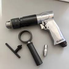 [22677] Pneumatic Air Drill 1.5-13MM Braided 3/8-24 UNF Brand: Unoair