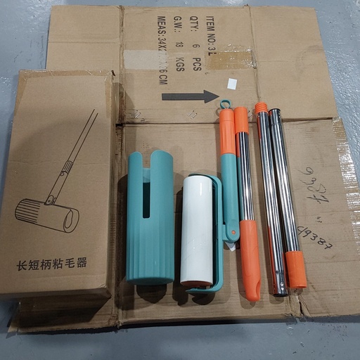 [23027] Dust Removal device - without base, including 1roll paper Color: pink, green Size: 16x120cm