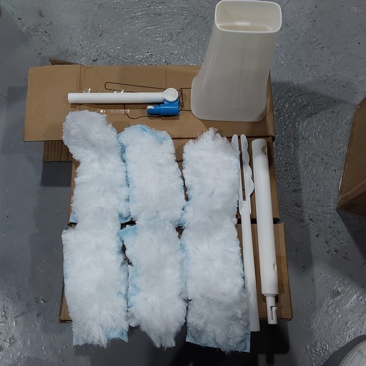 [23029] Duster - Including Bucket x1, cloth head x6, short handle x1, telescopic long handle x1