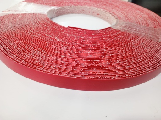 [23038] PVC Edge banding with Adhesive, No. 93, (22mm*1.2mm*50mtr) Red