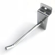 [41795] Slot Board Hook 10CM, (L:8CM, T:4MM, Holder Part: 3.8MM)