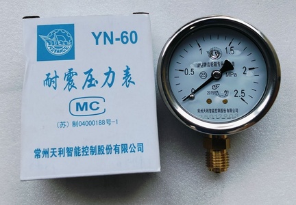 [42000] Pressure Gauge YN60/0-2.5MPa
