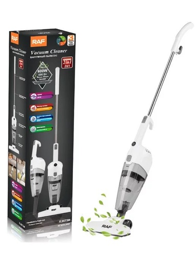 [42163] Vacuum Cleaner 2in1 White/Black, Brand: RAF