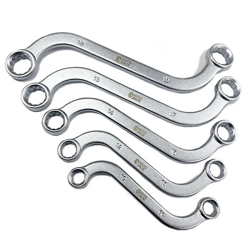 [42832] S-Type Double Ring Spanner/Wrench Set (5Pcs/Set)