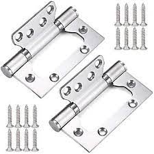 [43199] Flush Hinges SUS-304D 4x3x3, Black