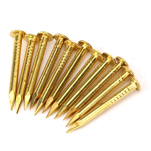 [43489] Nail - Brass, 1"