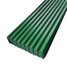 [43535] GI Corrugated Sheet (Green) 0.5MM*3Ft*8Ft