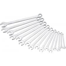 [43562] Combination Spanner 16Pcs/Set (8MM- 32MM) Flat Type