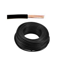 [43599] Dc Wire 0.5MM x 50Mtr Black
