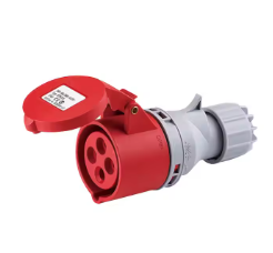 [43628] PC Plug Socket Coupling IP67, 225P, Female, 32A, 3P