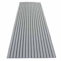 [43869] Carpet (For Speed Boat) Anti Slip, Light Grey+Black