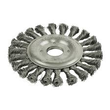 [43863] Flap Twist Knot Steel Brush 100MM