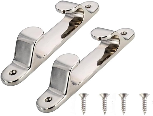 [44014] Straight Fairlead Bow Cleat SS316, 100MM