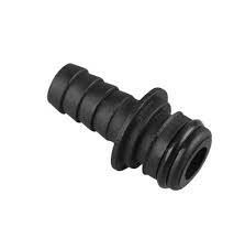 [44233] Straight/O-ring Fitting 41F003 (3/4" QA x 1/2" Barb)