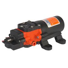 [44241] DC Diaphragm Pump 12V, 1.0GPM/3.8LPM, 4.0A MAX DRAW, 40PSI/2.8BAR SFDP1-010-040-21 (21Series)  