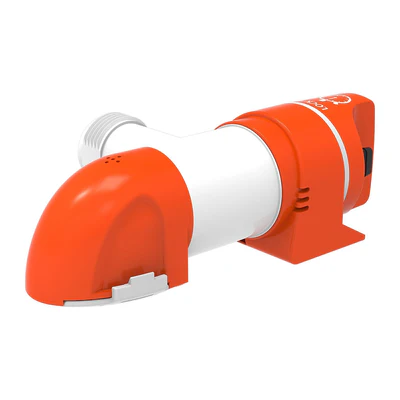 [44268]  Narrow Low Profile Time Sensing Automatic Bilge Pump 12V, 800GPH, 3.2A, OD: 3/4" (19mm) 1" (25mm) 1-1/8" (29mm) SFBP1-G800-14B (14B Series)