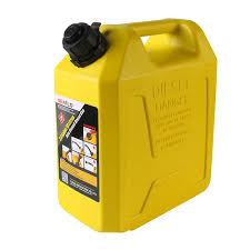 [44151] Fuel Tank (Auto Shut Off) 10Ltr, Plastic, SFDT-10-01, Yellow (Diesel)