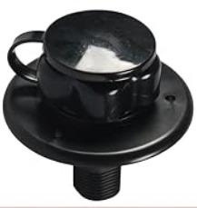 [44204] SEAFLO-Plastic Water Inlet-03, SFWI2-03, Plastic, Black (76.5*75MM)