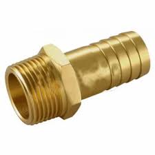 [44311] Brass Hose Nipple 1" 